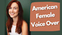 record an american female voiceover