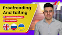 professionally proofread and edit russian or ukrainian text