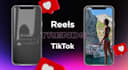 create dynamic video for reels tik tok, collage