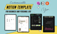 create a custom notion template within 24h