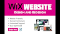 do wix website, wix website design, wix website redesign