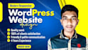 design and build a modern responsive wordpress website