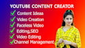 be automated youtube content creator and automate videos