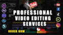 be your professional video editor