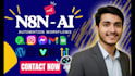 build custom ai agents, ai voice agent, chatbots using n8n