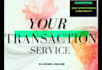 do guaranteed many different transaction services for you