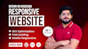 design a responsive wordpress website in 4 hours