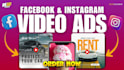 create facebook video ads and instagram video ads