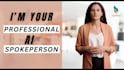 make professional ai spokeperson video in any language