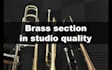 record brass section in studio quality