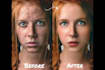 do professional portrait retouching enhance skin and reshape