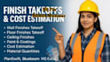 do division 9 finishes takeoff, boq and cost estimation