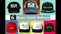 do realistic snapback dad hat design for printful merch