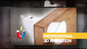 do professional 3d video production and 3d model animation