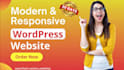 design modern and responsive wordpress website