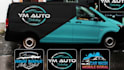 design logo mobile auto detailing, car wash vehicle cleaning