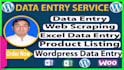 do accurate data entry, copy paste, data collection, web research
