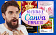 design editable canva templates for social media and business