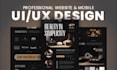 design UI UX design for mobile app, website UI UX design