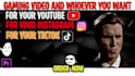 do funny gaming video editing for your youtube channel
