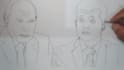 do realistic hand drawn pencil portrait,