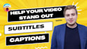add animated subtitles to your video