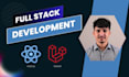 be your react js and php laravel fullstack web developer