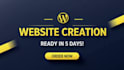 build a full responsive website with modern design