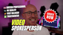 be your british spokesperson video presenter, 4k
