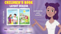 do professional typesetting and layout childrens book