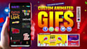 create custom animated gifs for giphy and instagram
