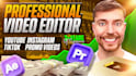professionally edit youtube and instagram videos for you