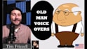 record an old man voice over for you
