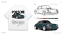 design car illustration t shirt and automotive apparel