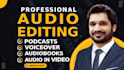 edit audio, remove noise, echo, wind, fix, and repair your voice recordings