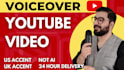 be your youtube channels voiceover