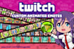 create custom animated emotes for twitch and discord