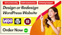 design, redesign, update, edit, copy clone or revamp wordpress website