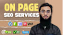 optimize wix on page seo for shopify wordpress webflow laravel
