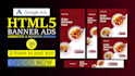 design modern animated HTML5 banner ads