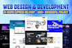 do figma UI UX design for websites and landing page
