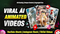 create engaging and viral ai generated animated videos