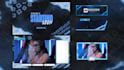 create epic animated overlay for your stream on youtube or twitch