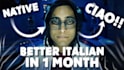 teach you native italian conversation, pronunciation