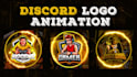 make discord logo animation animated discord server banner and youtube intro