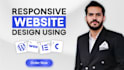 build a premium wordpress website using bricks or elementor