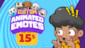 draw a unique and awesome animated emotes for you