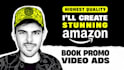 create amazon book video ads with pro motion graphics