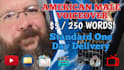 record an american male voice over today