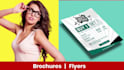 design an eye catching flyer or brochure